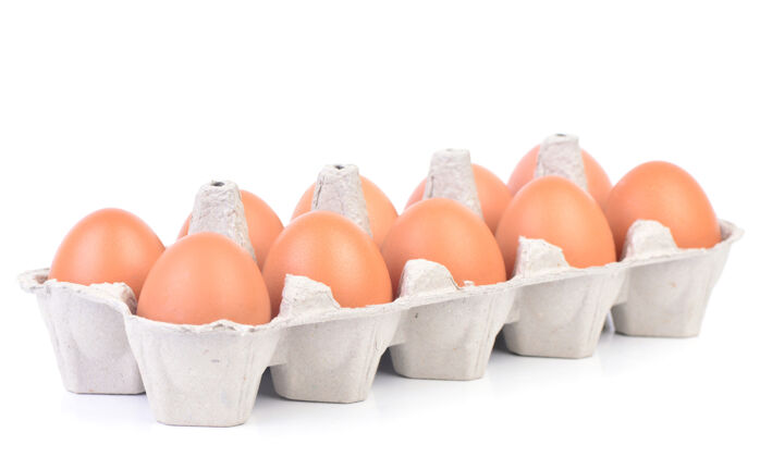 白新鲜的鸡蛋食物营养鸡蛋