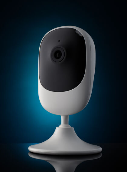 便携式便携式安全摄像头 防止桌子上的黑色表面系统报警控制