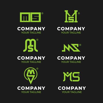标识平面设计ms标志集企业标识企业品牌
