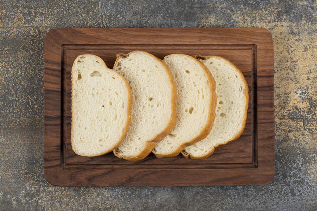面包木板香面包片面包皮早餐切片