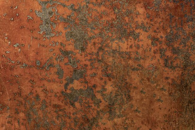 表面生锈的金属纹理背景工业墙纸背景
