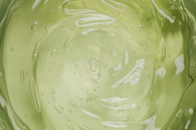 平面平铺绿色液体墙纸液体自然抽象
