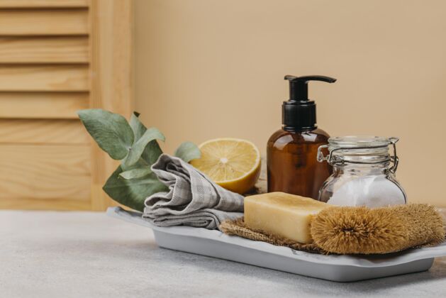 健康天然肥皂和有机身体油治疗卫生健康