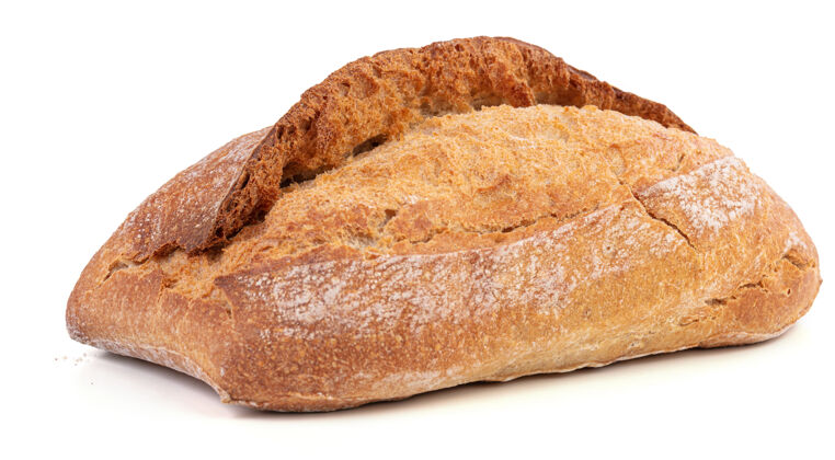小麦漂亮的有机面包 白面包皮酥脆午餐小吃国家