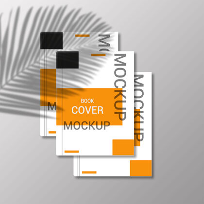 商业书籍封面模型设计渲染纸张营销联系人