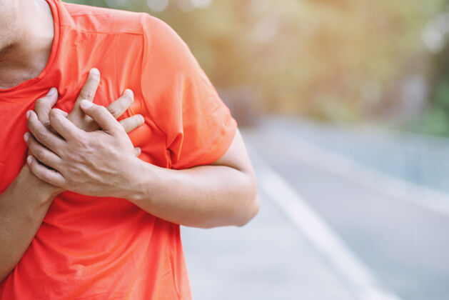 条件男人有心脏病疾病痛苦心脏病学