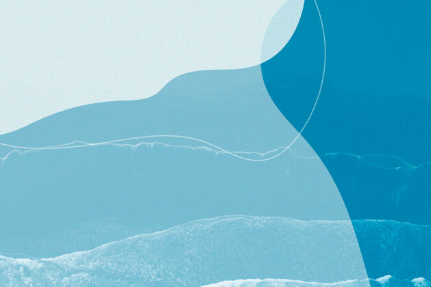 抽象模式蓝色调简单的孟菲斯孟菲斯背景几何海滩
