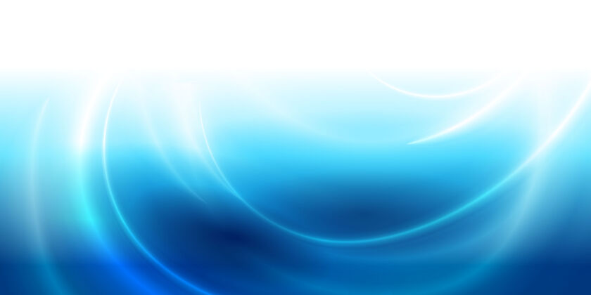 背景矢量蓝色抽象波设计背景流动渐变卷发