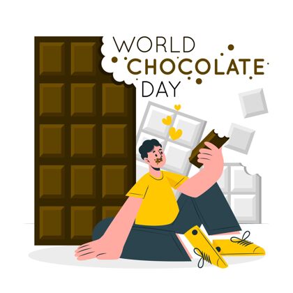 可可世界巧克力日？概念图甜点活动全世界