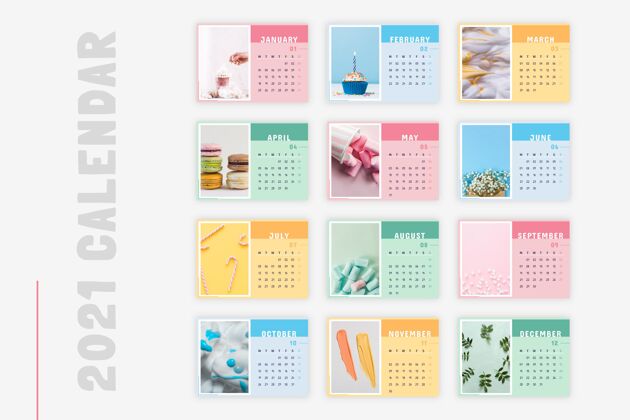 组织者创意粉彩概念照片一般日历计划月创意