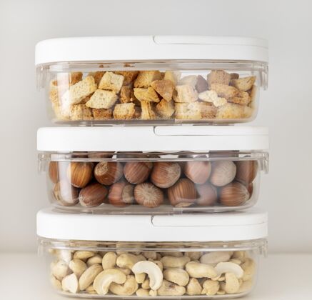 储存准备食物容器组织分类食品