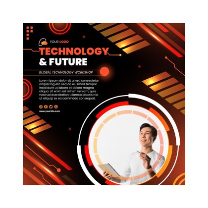 准备打印技术未来传单模板设备技术未来