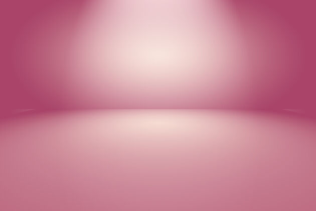 模糊工作室背景概念-抽象空光渐变紫色房间背景明亮现代时尚