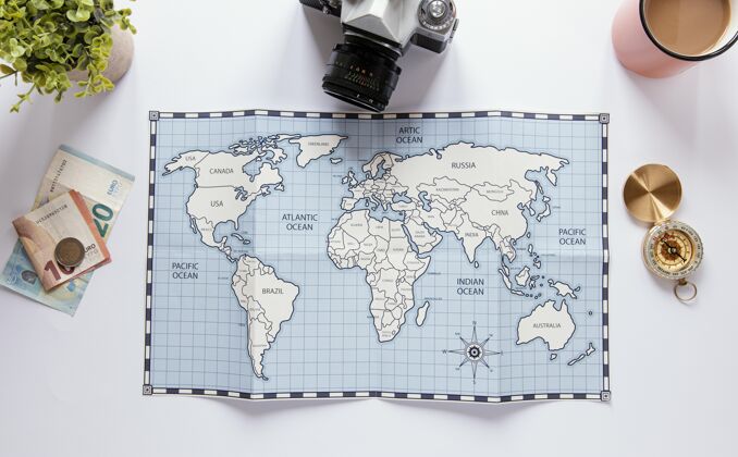 物体旅游项目分类俯视图地图顶视图安排