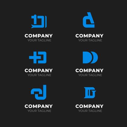 企业平面设计d标志系列包装标志企业