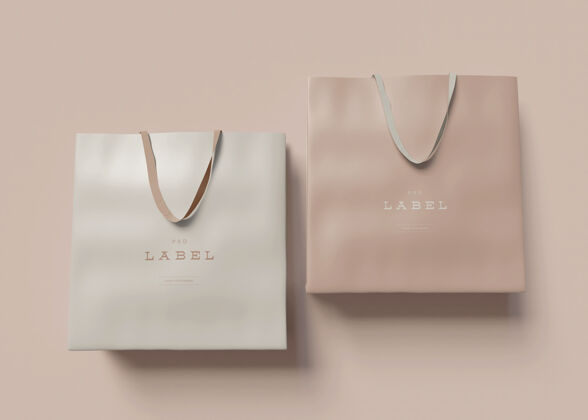 包装纸袋模型品牌自定义袋