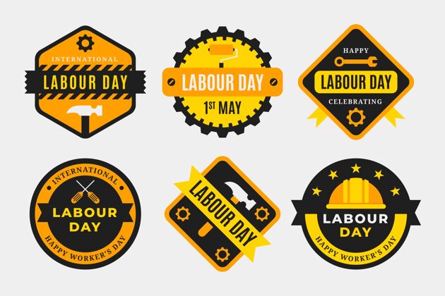 劳动平劳动节标签收集标签工作国际