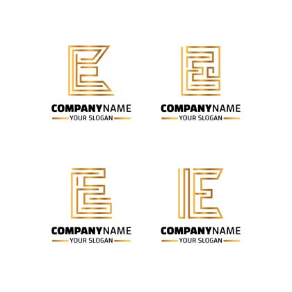 Corporateidentity平面设计e标志模板集合BrandCorporateCompanyLogo