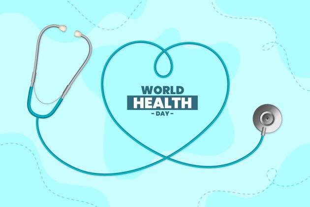 医疗现实世界卫生日插画4月7日预防医疗保健