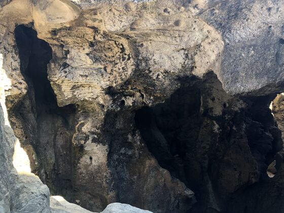 自然波多黎各cuevadelindio的洞穴和岩石文化岛屿历史