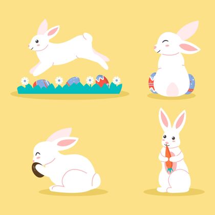 分类复活节兔子系列教包插图