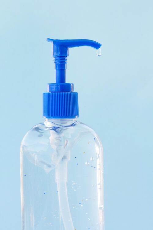 消毒液水醇凝胶塑料接受者卫生酒精大流行