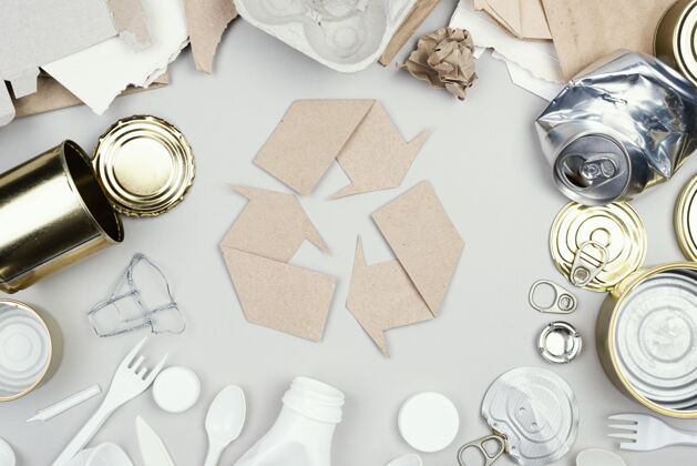 塑料平铺回收包装生态系统收集