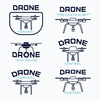 无人机标志平面设计无人机标志集品牌标语品牌