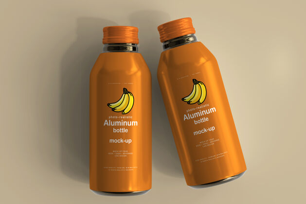 饮料大型铝制饮料瓶模型展示饮料液体