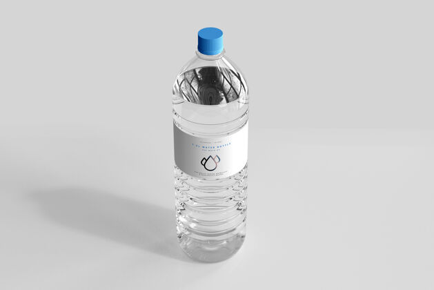 品牌淡水瓶模型模型品牌包装