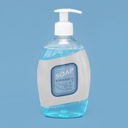 清洁透明塑料瓶液体肥皂瓶子防腐剂清洁剂